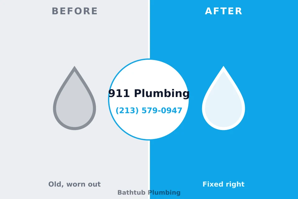 Before and after: plumbing company Fremont, OH